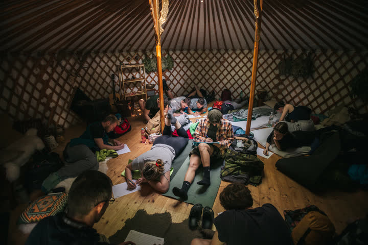 Workshop v jurtě